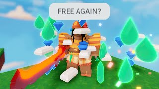 Why is Lucia Kit Free again Its SO POWERFUL Roblox Bedwars [upl. by Aiykan881]