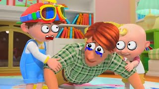 The Boo Boo Song With CoComelon Daddy  Nursery Rhymes  kids song  Cocomelon 115 [upl. by Pazit]