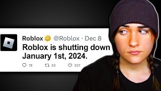 Roblox Is Shutting Down 112024 [upl. by Leik]