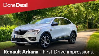 Renault Arkana First Impressions  Coupe SUV Review  DoneDeal [upl. by Parshall]