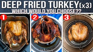 The Best Way to Deep Fry a Thanksgiving Turkey  We Tried them ALL  SAM THE COOKING GUY 4K [upl. by Andrey]