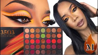 MORPHE 3503 FIERCE BY NATURE PALETTE  Eyeshadow Tutorial [upl. by Koo135]