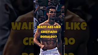 Want abs like Cristiano Ronaldo Try these cristianoronaldo gym abs [upl. by Ydnamron]