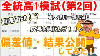 【模試結果】ジャイアンが全統高1模試第2回の偏差値・結果を公開してみた！！【東大理科一類志望】《勉強声真似》 [upl. by Toby]