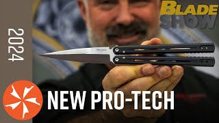 A ProTech… Balisong  More Autos at Blade Show 2024 [upl. by Zurek622]