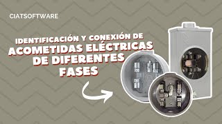 ⚡️IDENTIFICACIÓN Y CONEXIÓN DE ACOMETIDAS ELÉCTRICAS DE DIFERENTES FASES🔌💡 [upl. by Ahsenat574]