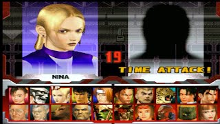 Tekken 3  Nina Time Attack mode Full HD [upl. by Akemeuwkuhc812]