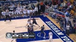 Craig Cusick Buzzer Beater vs Utah State [upl. by Luht]