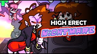 High Erect NIGHTMARE DIFFICULTY  Friday Night Funkin Update [upl. by Anippesuig]