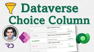 Filter Dataverse Choice column in Power Apps Gallery [upl. by Lynd]