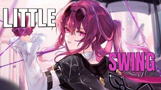 Nightcore  Little Swing Lyrics [upl. by Cram]