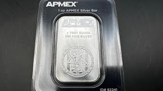 Apmex 1oz Silver Bullion Bar in Stacker TEP  Detailed Look amp Review [upl. by Oiliruam447]