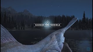 ragnar the terrible  catch the albino paddlefish  balık nasıl tutulur  far cry 5 [upl. by Nosylla]