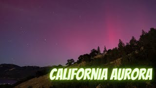 California Aurora Borealis RARE [upl. by Rivers]