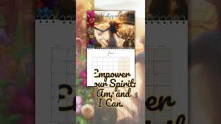 I Am Affirmations 2025 Calendar iamaffirmation calendar2025 shortsvideo [upl. by Bullock]