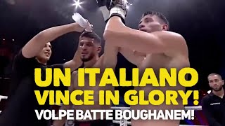 VOLPE batte Boughanem  Un ITALIANO vince in GLORY [upl. by Atnuahsal504]