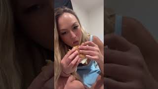 mcdonalds maccas eating mukbang aussiegirl bellaeats mickeyds mickeydsauce [upl. by Satsok516]