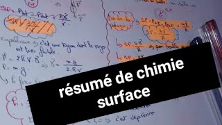 résumé de chimie surface L3 [upl. by Eniamor24]