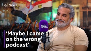 Comedian Bassem Youssef on the IsraelGaza war the Arab Spring and why we can’t change the world [upl. by Maibach]