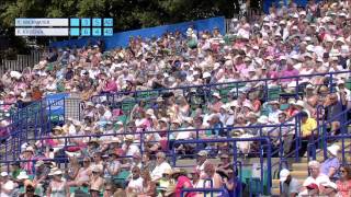 Yanina Wickmayers victory over Petra Kvitova at the 2013 Aegon International [upl. by Antin968]