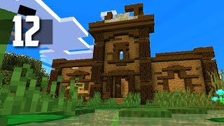 Swamp House  Ep12  Minecraft Nomadic Survival [upl. by Nannie]