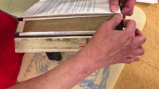 Book Repair  How to Reattach a Cover [upl. by Aneliram]