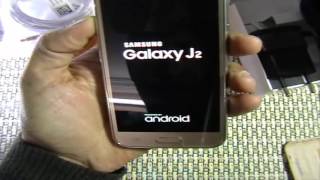 فتح علبة هاتف samsung j2 ومعرفة مكوناتها وميزات الهاتف [upl. by Ladd]