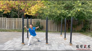 traditional Chinese Kungfu Baguazhang  Junfeng Jacky Zhang 传统武术 八卦掌  张峻峰 [upl. by Hartmann]