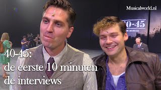 4045 de eerste minuten  de interviews [upl. by Remoh]