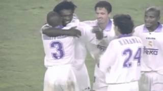 Clarence Seedorf  Amazing Long Shot against Atlético Madrid 1997 [upl. by Lymn]