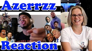 Teacher and Coach Reaction to Azerrz Hit Rap Songs in Voice Impressions [upl. by Aisiram]