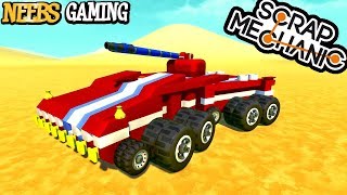 Scrap Mechanic  Super Tank Showdown [upl. by Viafore87]