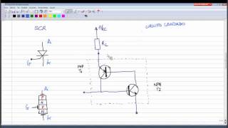 ElectroTutorial 112 Tiristor  SCR [upl. by Ecinom394]