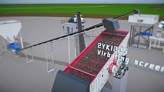 Tin Ore Processing Plant Animation Video [upl. by Amsa581]