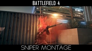 Beautiful Battlefield 4  PC Sniper Montage by Tricker  4K Resolution [upl. by Bohner]