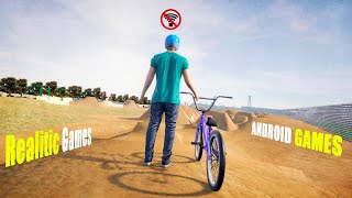 Top 5 Realistic Bicycle  Bmx Games For Android OnlineOffline [upl. by Fons]