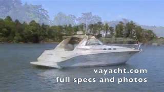 1996 Sea Ray Sundancer 37 SEAYA BYE SOLD by Parker Griffo of Virginia Yacht Brokers [upl. by Annig864]