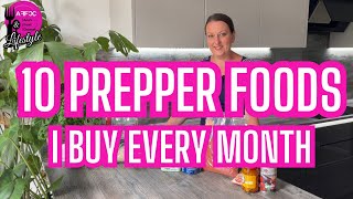 10 Prepper Foods I Buy Now to prepare for coming Food Shortages  UK Prepper [upl. by Aleacim]