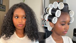 Unbelievable Curls with Just Rollers… But we couldn’t just stop there [upl. by Eceined]