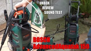 Bosch Advanced Aquatak 150  Unbox Parts Setup and Sound Test [upl. by Qifahs]