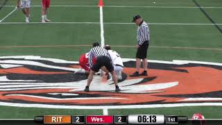 NCAA 2018 D3 Lacrosse Semi Finals  Wesleyan vs RIT  1st Half [upl. by Johansen]