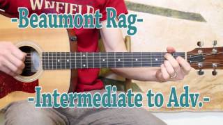 Beaumont Rag  Guitar Lesson [upl. by Merla]