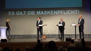 OBWahl in Schorndorf Podiumsdiskussion mit drei Kandidaten [upl. by Millham]