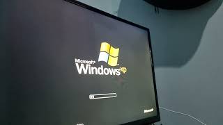 windows XP startup on real hardware [upl. by Eberly]