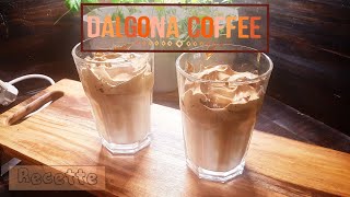 Recette Coréenne Dalgona Coffee mousseux [upl. by Redford]