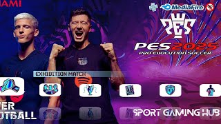 Download PES 2025 PPSSPP Android Offline Update Transfer 20242025 Best Graphic HD [upl. by Asiilanna]