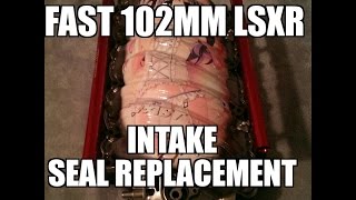 LSXR FAST 102MM Intake Seal Replacement [upl. by Gio]