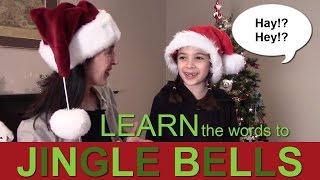 Jingle Bells  US Culture  Homophones Homographs amp Homonyms [upl. by Meihar365]