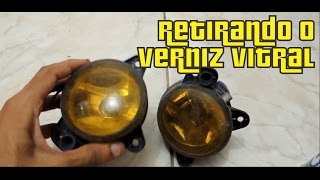 Retirando o Verniz Vitral dos Neblinas [upl. by Allicserp]