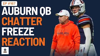 Auburn quarterback chatter Hugh Freeze Presser Reaction  Village Vice Ep 167 [upl. by Artim]